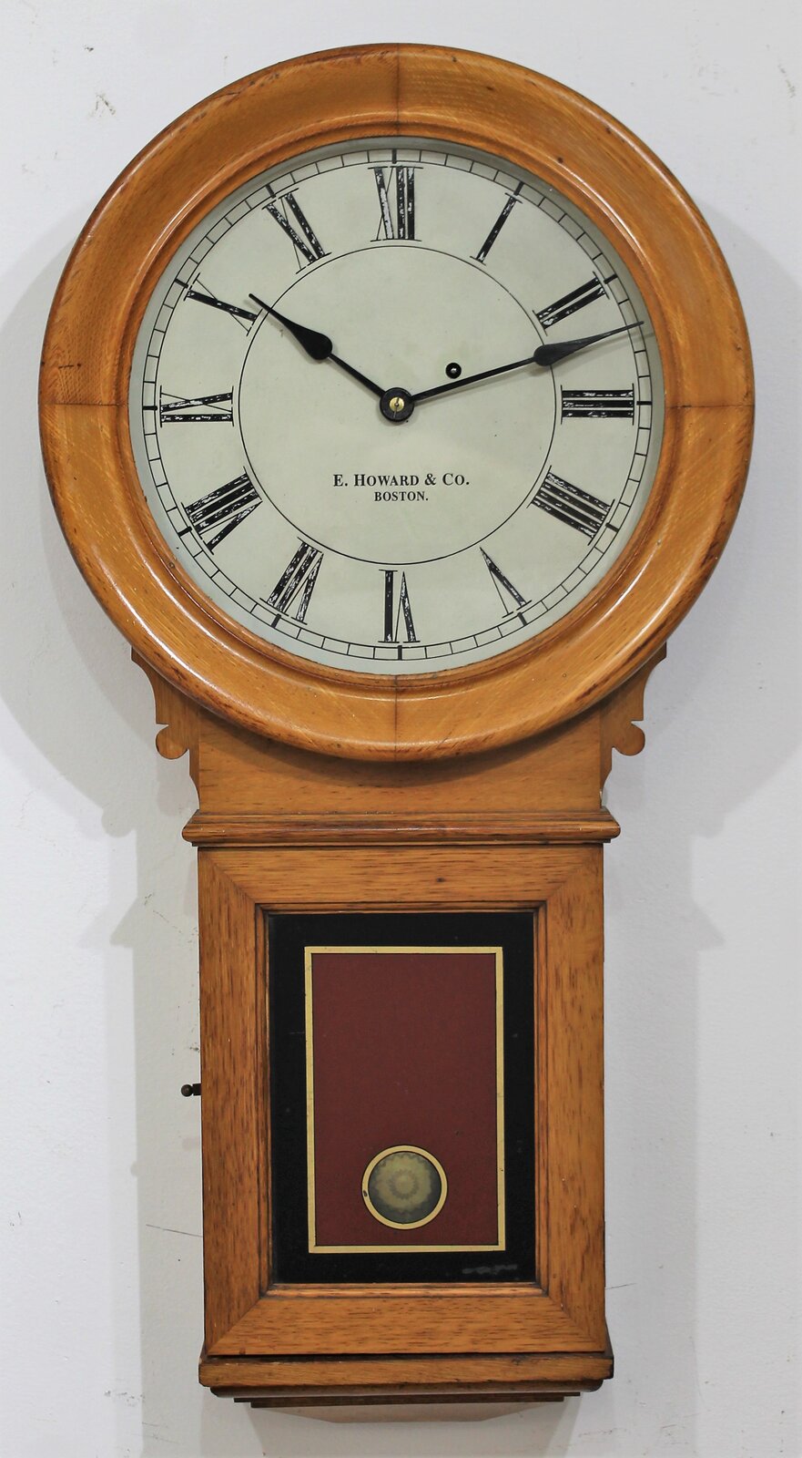 Antique Howard No. 70 oak Clock — Antique Clocks Price Guide