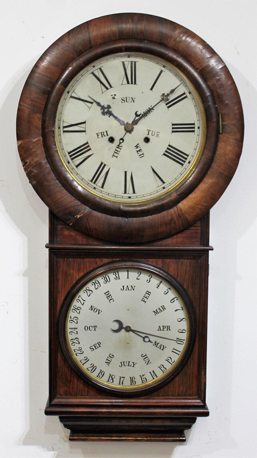 Antique Welch No. 2 Regulator Clock — Antique Clocks Price Guide