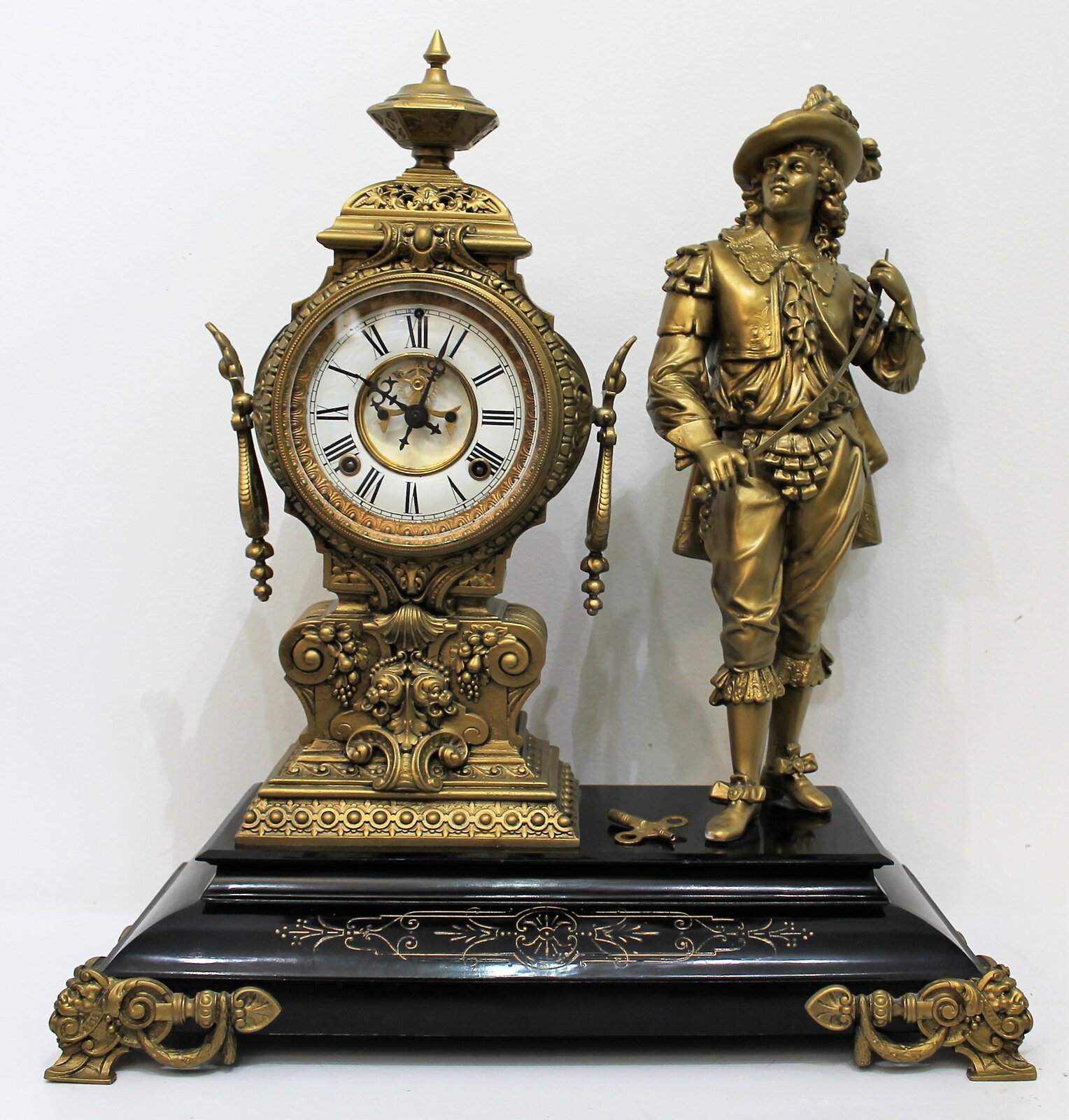 Antique Ansonia Don Juan Clock — Antique Clocks Price Guide
