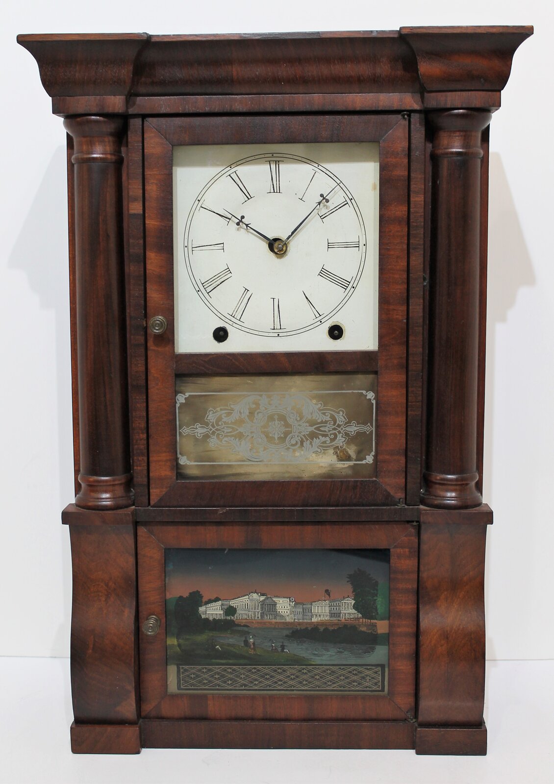 Antique Brewster miniature empire Clock — Antique Clocks Price Guide