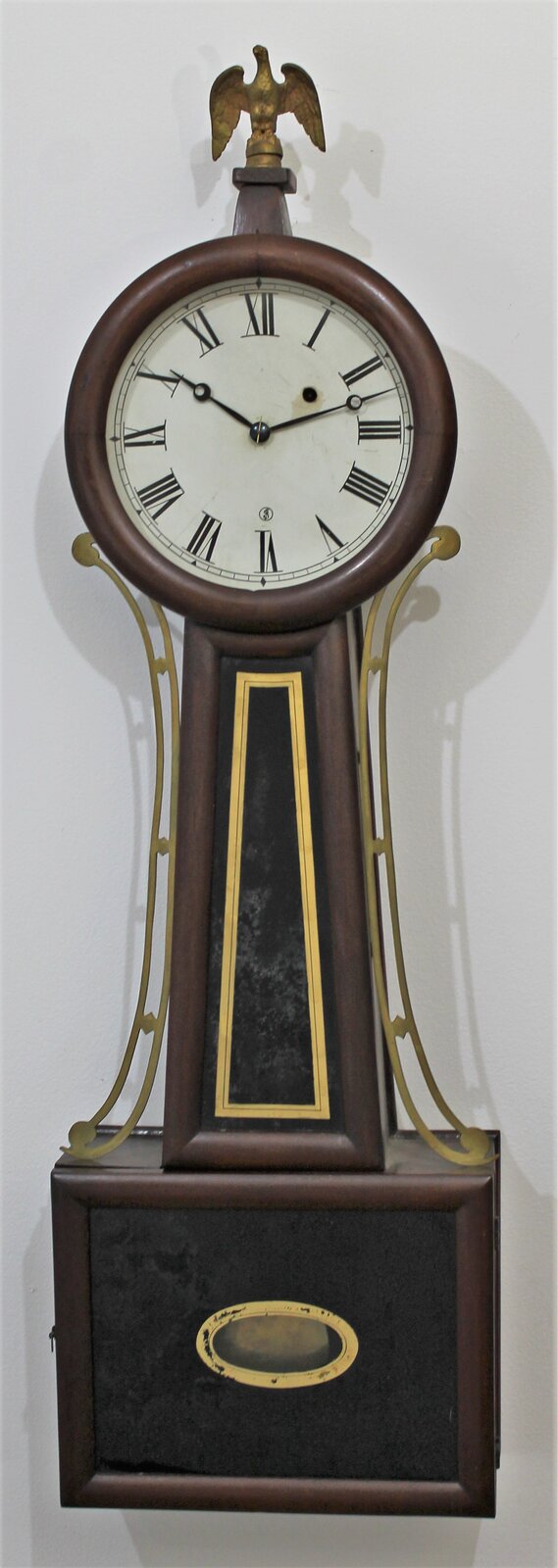 Antique unknown Boston banjo Clock — Antique Clocks Price Guide