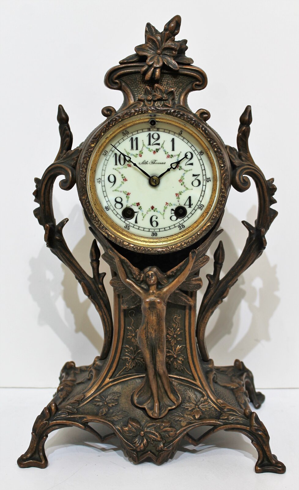 Antique Seth Thomas Roselle art noveau Clock — Antique Clocks Price Guide