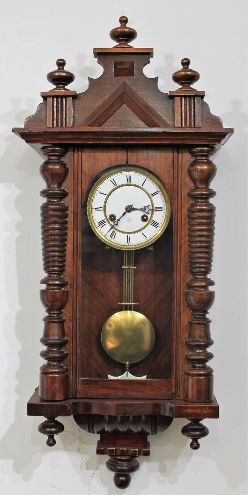 Antique Junghans spring driven vienna Clock — Antique Clocks Price Guide