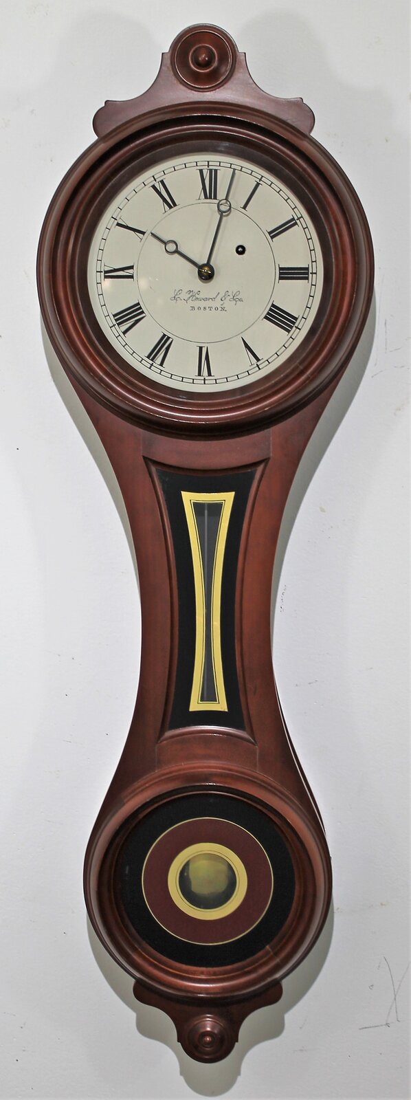 Antique Cline No. 10 Regulator Clock — Antique Clocks Price Guide