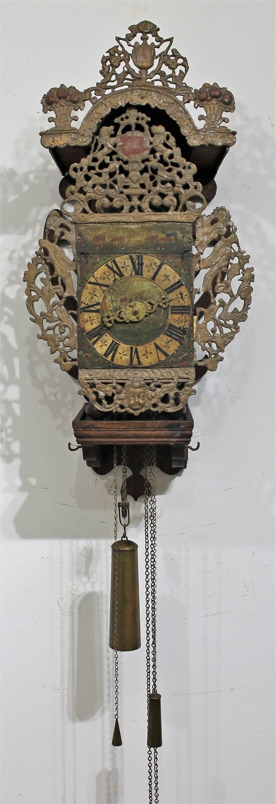 Antique Dutch Friesland 1 hand stoelklok Clock — Antique Clocks Price Guide