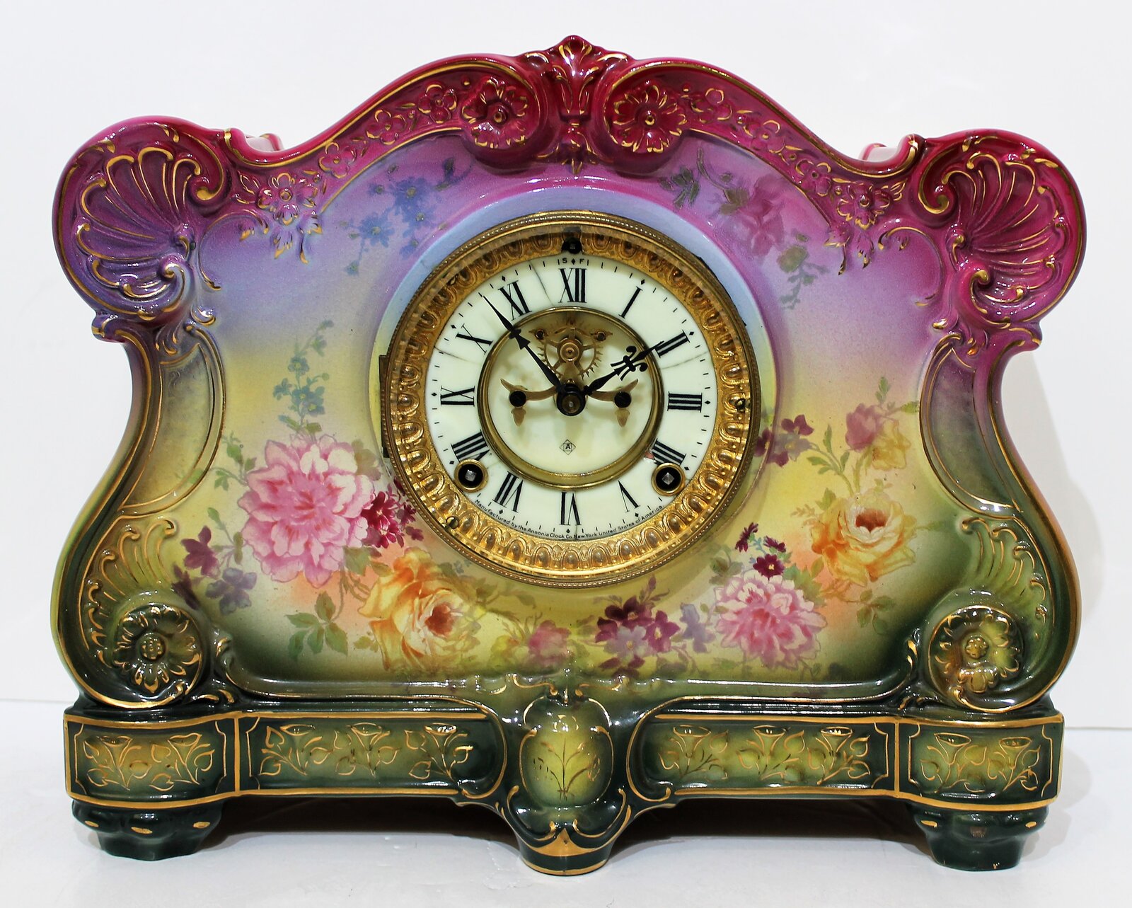 Antique Ansonia La Vergne Clock — Antique Clocks Price Guide