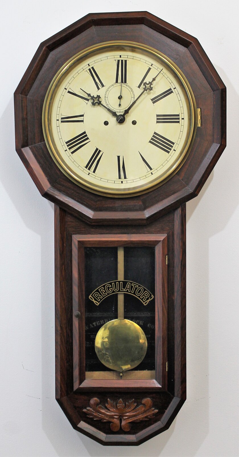 Antique Waterbury Regulator No. 2 Clock — Antique Clocks Price Guide