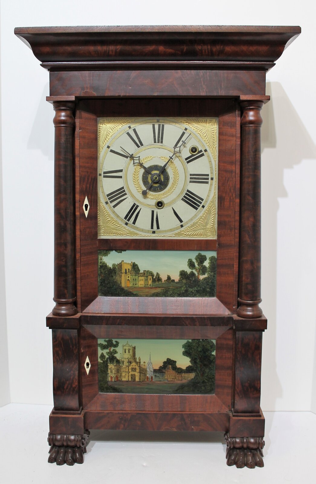 Antique Jeromes & Darrow miniature empire C&C alarm Clock — Antique Clocks Price Guide