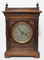 Antique Hunt & Roskell 8 bell fusee bracket Clock