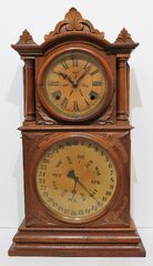 Antique Ingraham Ingraham Calendar Clock