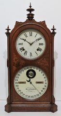 Antique Ithaca No. 7 Three finial Shelf Cottage Clock