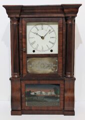 Antique Brewster miniature empire Clock