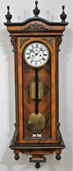 Antique Lenzkirch 2 wt Vienna Clock