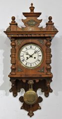 Antique Becker open well Vienna Clock
