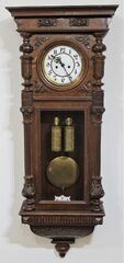Antique Becker 2 wt Vienna Clock