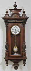 Antique Austrian Altdeutsch spring-driven Vienna Clock