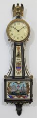 Antique Waltham miniature banjo Clock
