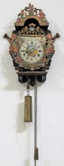 Antique Dutch Friesland Stoelschippertje (ship’s clock) Clock