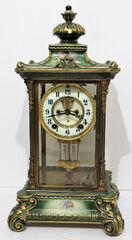 Antique Ansonia Crystal Regulator No. 2 Clock