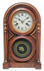 Antique Atkins Round Top No. 3 Clock