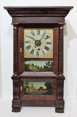 Antique Jeromes & Darrow miniature empire C&C alarm Clock