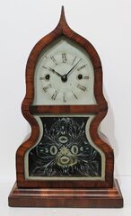Antique Forestville miniature shelf acorn Clock