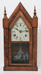 Antique Waterbury Sharp Gothic Clock