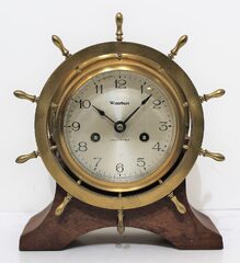 Antique Waterbury Ship's Bell No. 10 Clock
