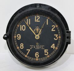 Antique Chelsea Mark I Deck Clock Clock