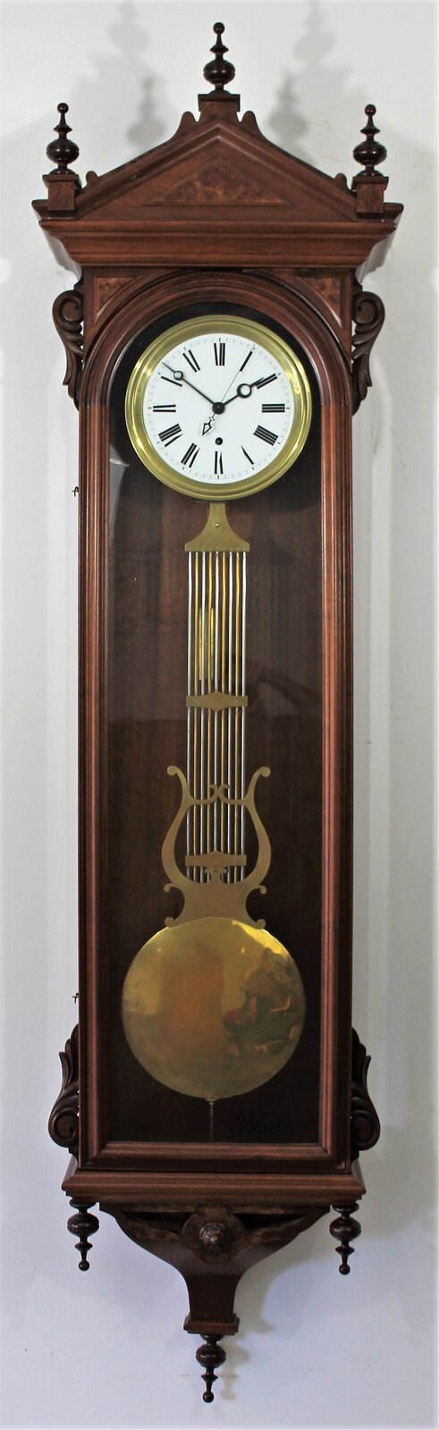 Antique Jones, G.A. jeweler's regulator Clock — Antique Clocks Price Guide