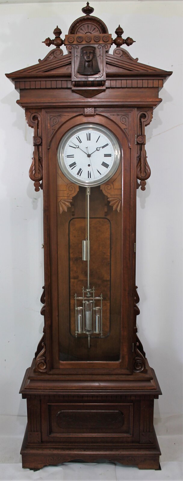Antique Gilbert Regulator No. 16 standing Clock — Antique Clocks Price Guide