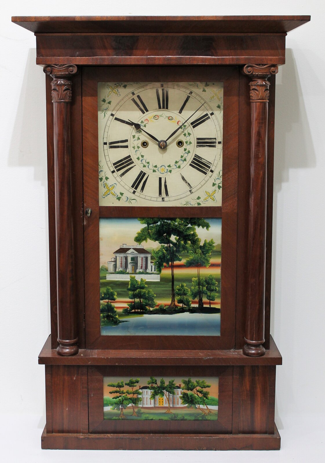 Antique Spencer & Wooster Salem Bridge clock Clock — Antique Clocks Price Guide