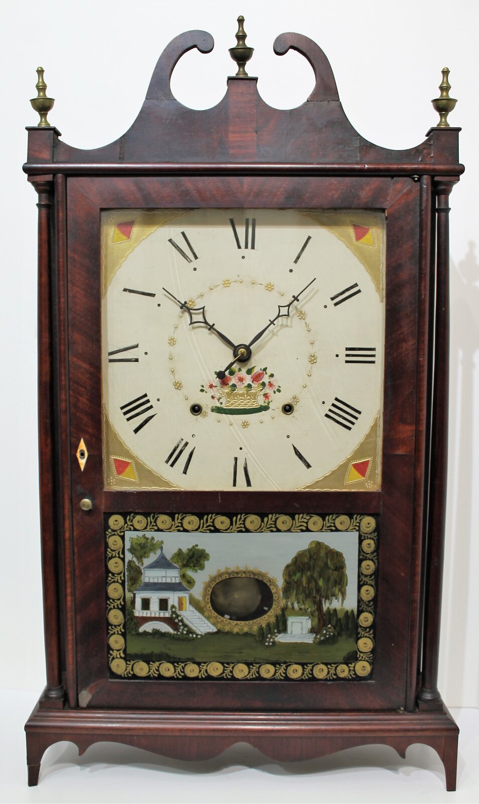 Antique Seth Thomas pillar & scroll Clock — Antique Clocks Price Guide