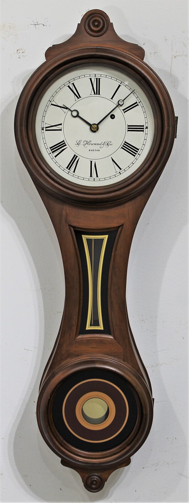 Antique Colonial No. 10 Regulator Clock — Antique Clocks Price Guide