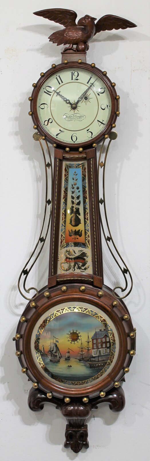 Antique Campos girandole Clock — Antique Clocks Price Guide