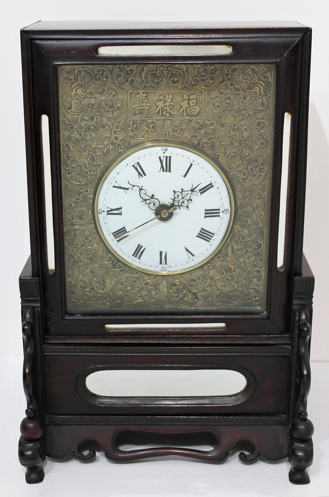Antique Chinese bracket clock Clock — Antique Clocks Price Guide