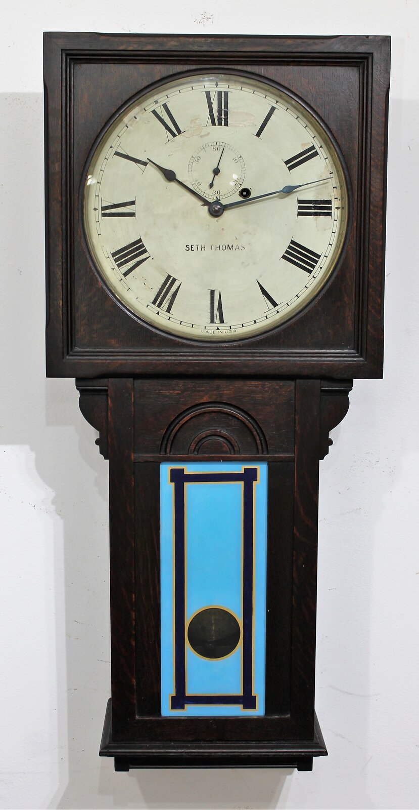 Antique Seth Thomas Regulator No. 25 Clock — Antique Clocks Price Guide