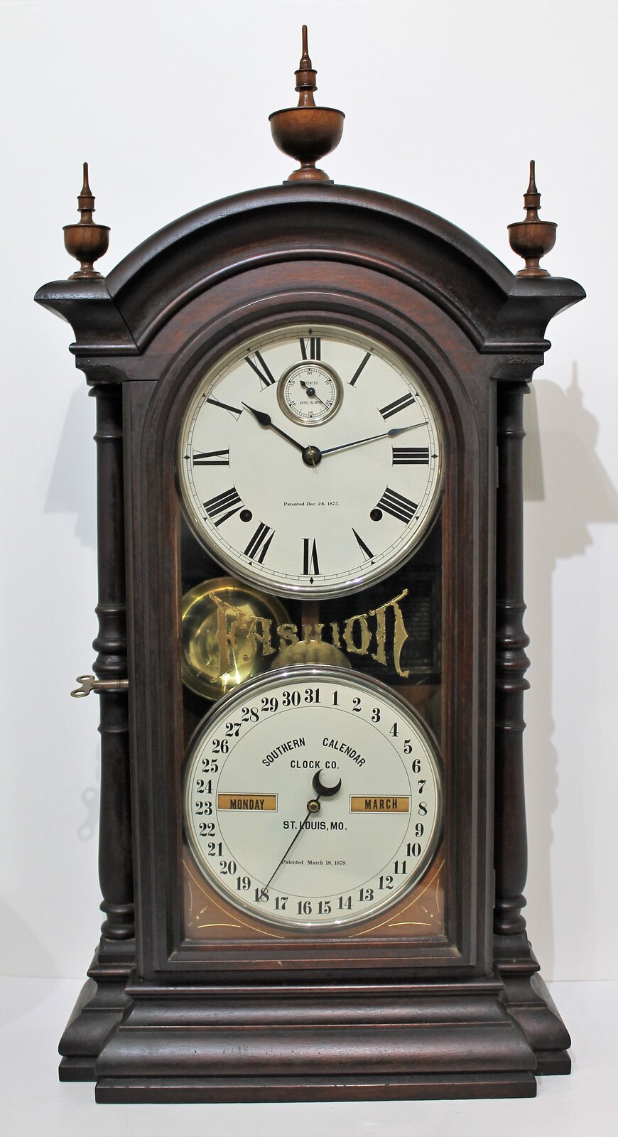 Antique Southern Calendar Fashion No. 4 Clock — Antique Clocks Price Guide