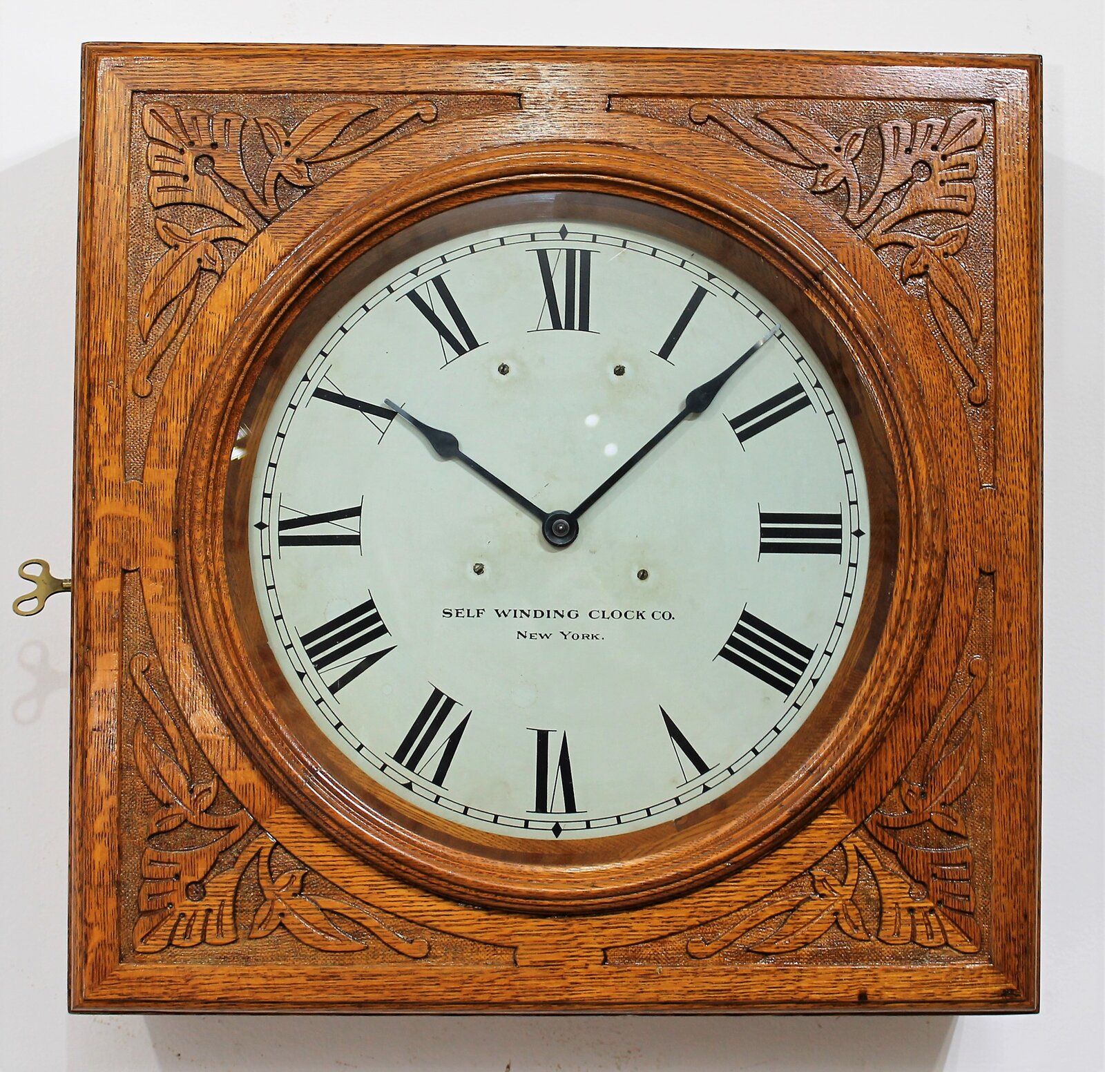 Antique Self Winding Style No. 29 Clock — Antique Clocks Price Guide