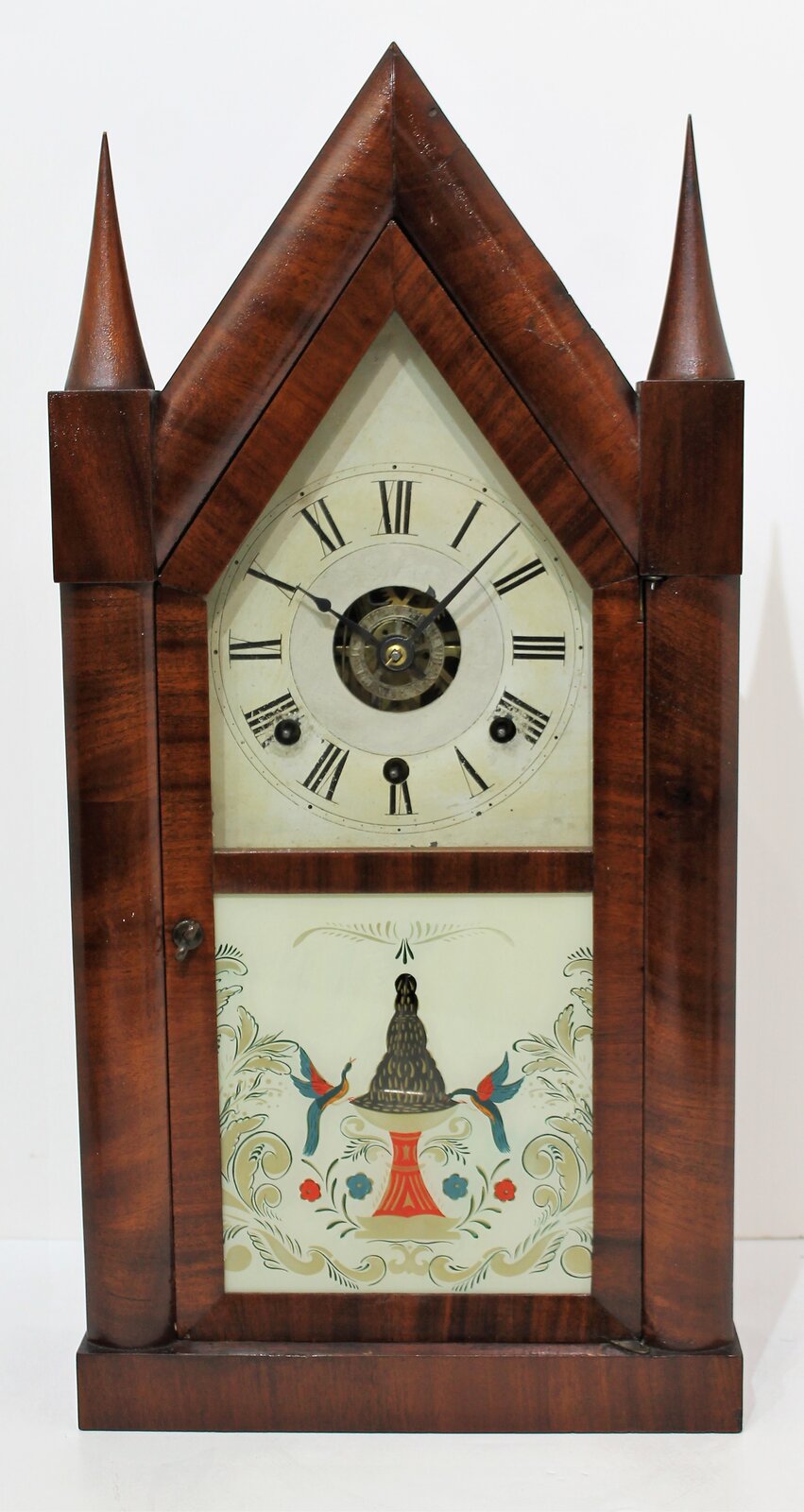 Antique Boardman steeple fusee alarm Clock — Antique Clocks Price Guide