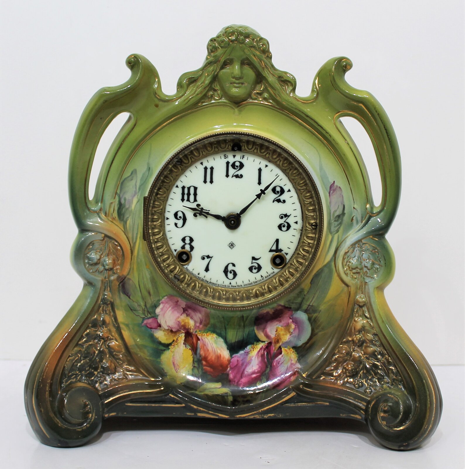 Antique Ansonia La Chapelle Clock — Antique Clocks Price Guide