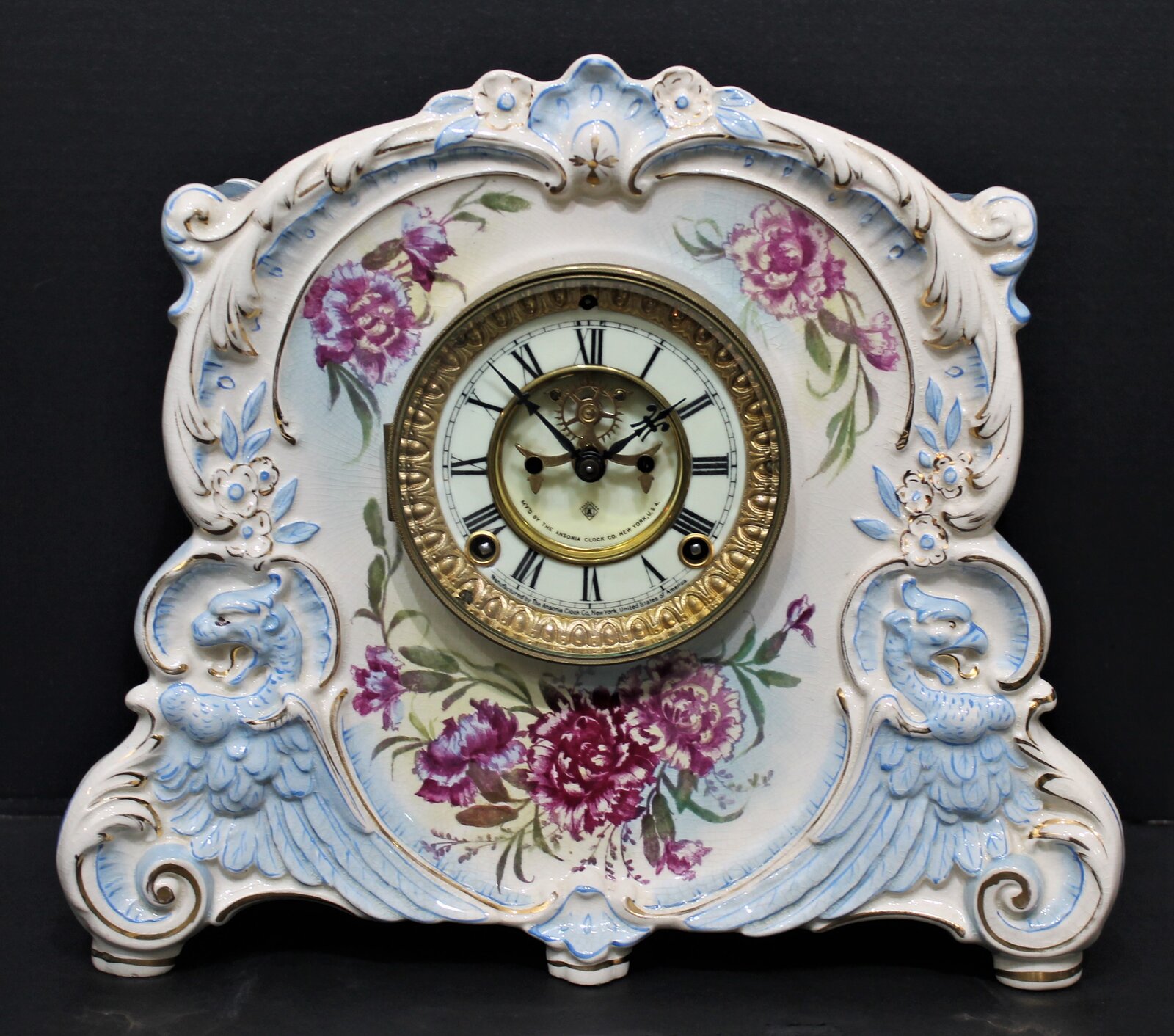 Antique Ansonia La Corsica Clock — Antique Clocks Price Guide