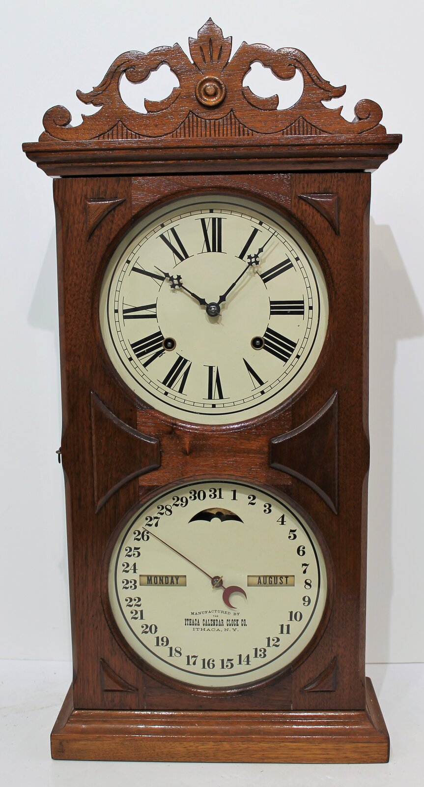 Antique Ithaca No. 10 New Farmer's Clock — Antique Clocks Price Guide