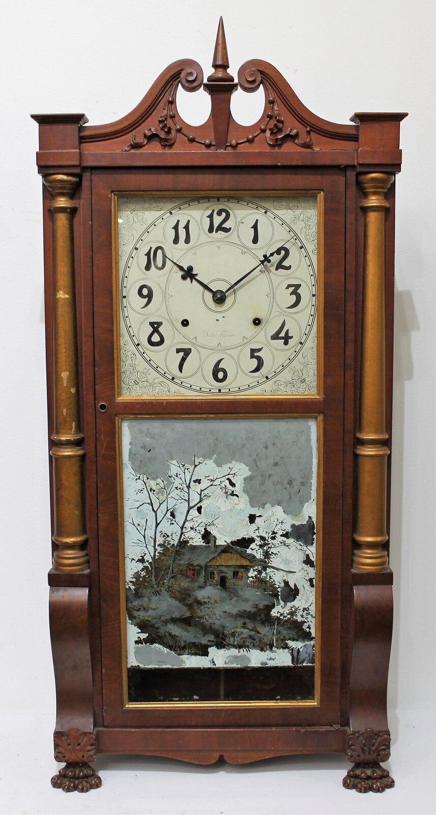 Antique Seth Thomas Franklin Clock — Antique Clocks Price Guide