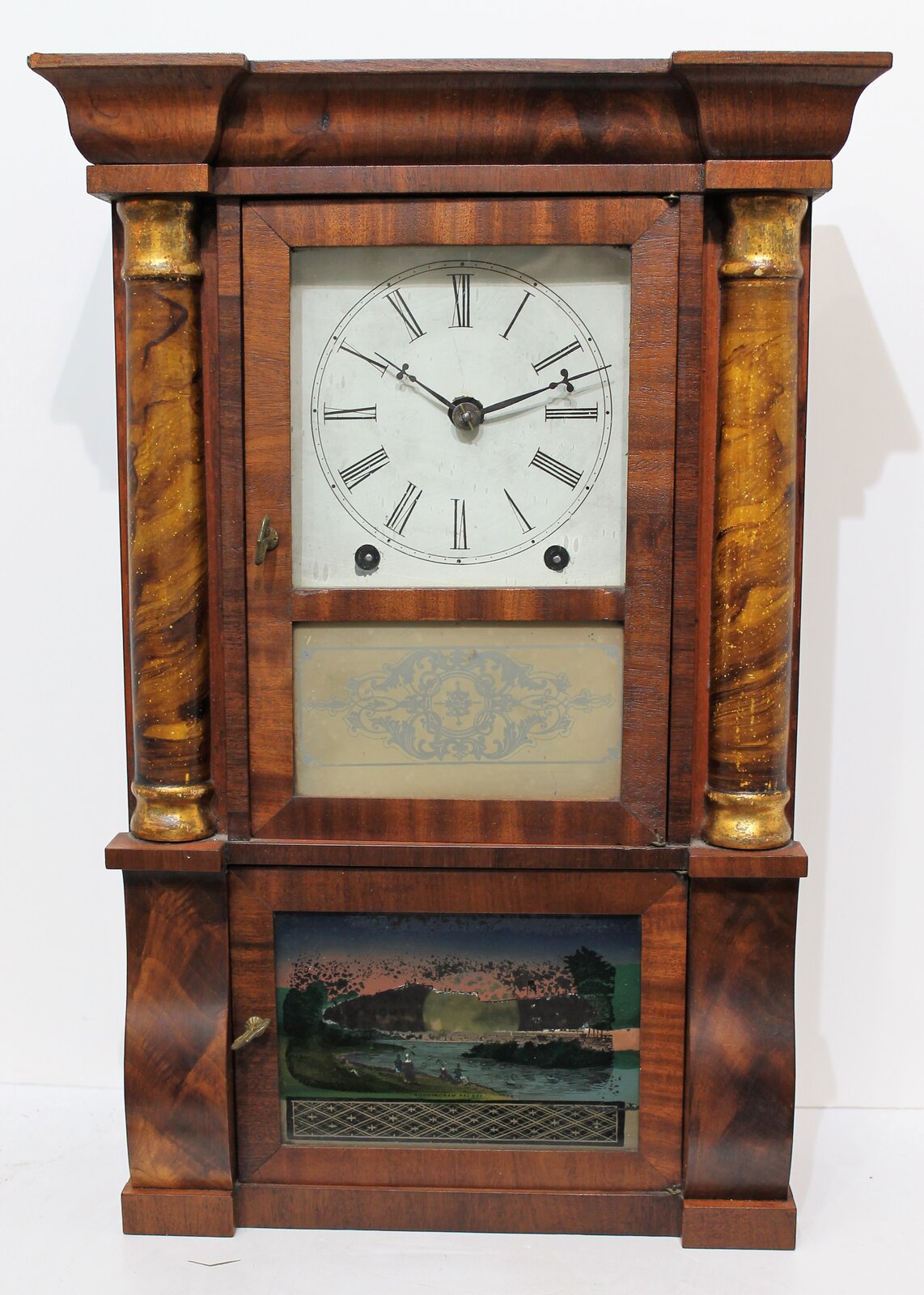 Antique Brewster miniature empire Clock — Antique Clocks Price Guide