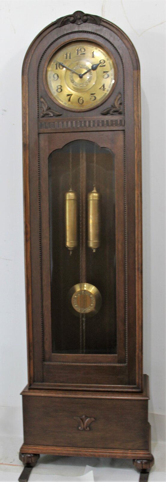 Antique Winterhalder hall clock Clock — Antique Clocks Price Guide