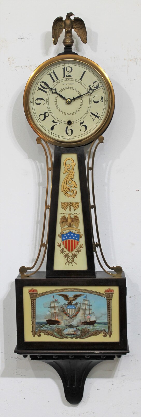 Antique Seth Thomas Banjo No. 1 Clock — Antique Clocks Price Guide