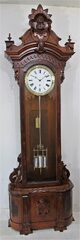 Antique Gilbert Regulator No. 7 standing Clock
