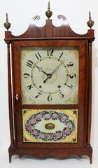 Antique Jeromes & Darrow pillar & scroll Clock