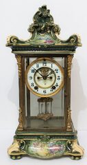 Antique Ansonia Crystal Regulator No. 5 Clock